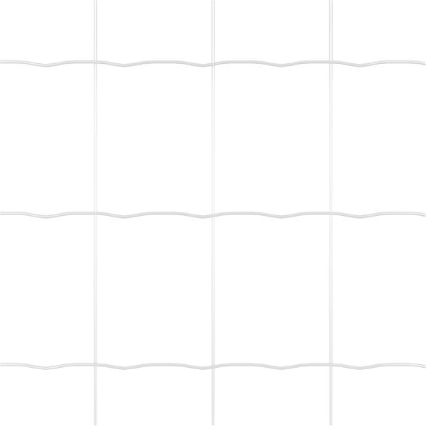 Grote foto vidaxl euro hek zilver 0.4 x 25 m warmverzinkt ijzer tuin en terras hekken en schuttingen