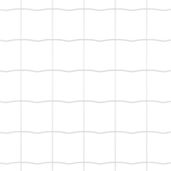 Grote foto vidaxl euro hek 0 6 x 25 m pvc gecoat ijzer tuin en terras hekken en schuttingen