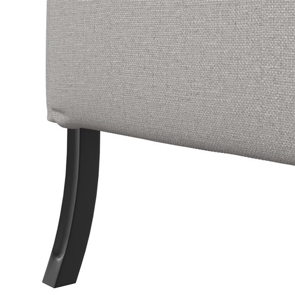 Grote foto vidaxl hoge rug bank wolken grijs 109 x 56 x 121 cm stof huis en inrichting bankstellen