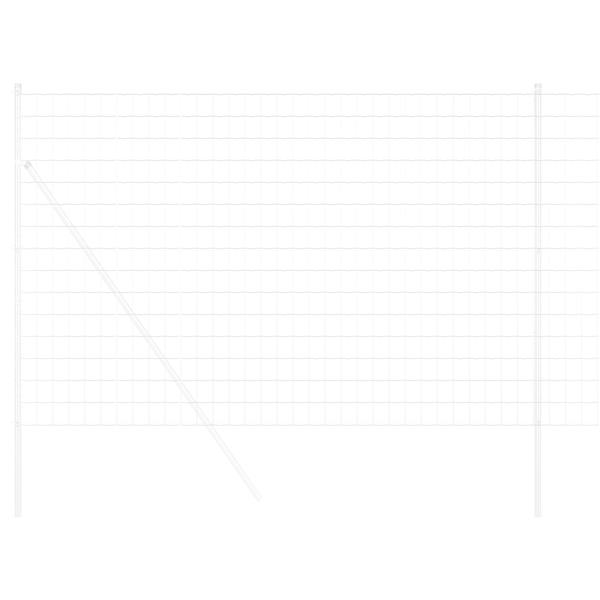 Grote foto vidaxl euro hek 1 6 x 10 m pvc gecoat ijzer tuin en terras hekken en schuttingen