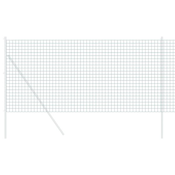 Grote foto vidaxl euro hek groen 1 x 10 m pvc gecoat ijzer tuin en terras hekken en schuttingen