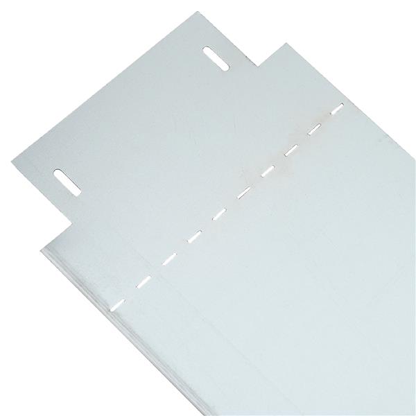 Grote foto vidaxl gazonranden 5 pcs zilver 100 x 25 x 0.07 cm tuin en terras tuindecoratie