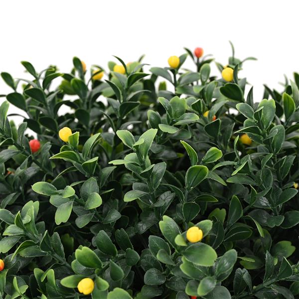 Grote foto vidaxl kunstboom groen 35 x 35 x 50 cm kunststof tuin en terras sierplanten