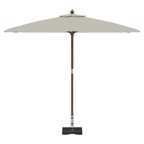 Grote foto vidaxl parasolvoet zwart 41 x 41 x 37 cm graniet tuin en terras overige tuin en terras