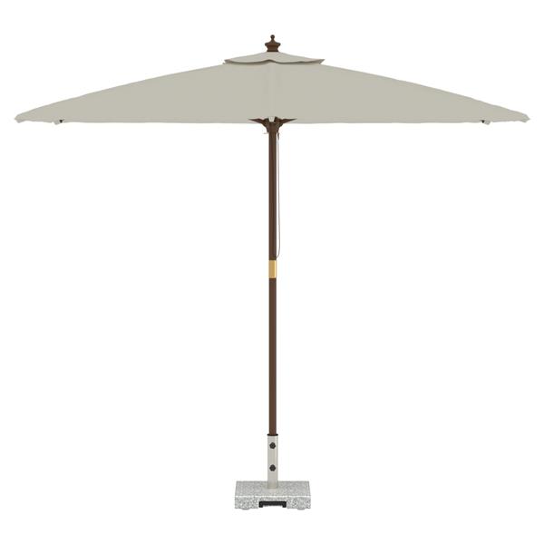 Grote foto vidaxl parasolvoet grijs 41 x 41 x 37 cm graniet tuin en terras overige tuin en terras