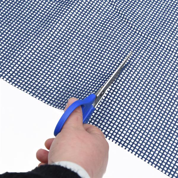Grote foto vidaxl tenttapijt blauw 600 350 cm polyester caravans en kamperen tenten