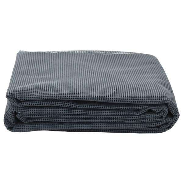 Grote foto vidaxl tenttapijt antraciet 250 x 250 cm polyester caravans en kamperen tenten