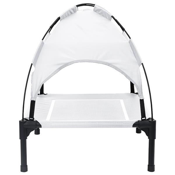 Grote foto vidaxl hondenbed zilvergrijs m staal dieren en toebehoren toebehoren