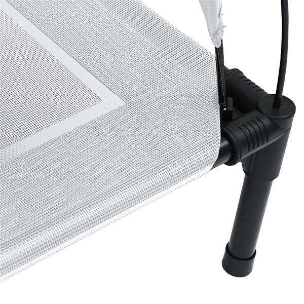 Grote foto vidaxl hondenbed zilvergrijs m staal dieren en toebehoren toebehoren