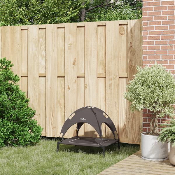 Grote foto vidaxl hondenbed bruin s staal dieren en toebehoren toebehoren