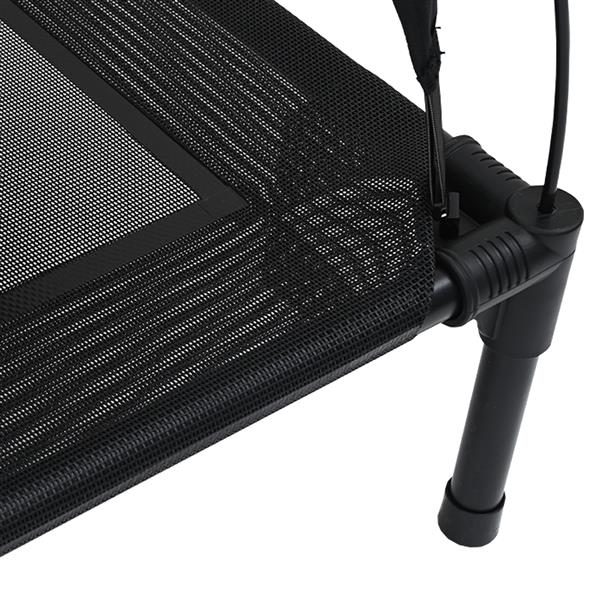 Grote foto vidaxl hondenbed zwart m staal dieren en toebehoren toebehoren