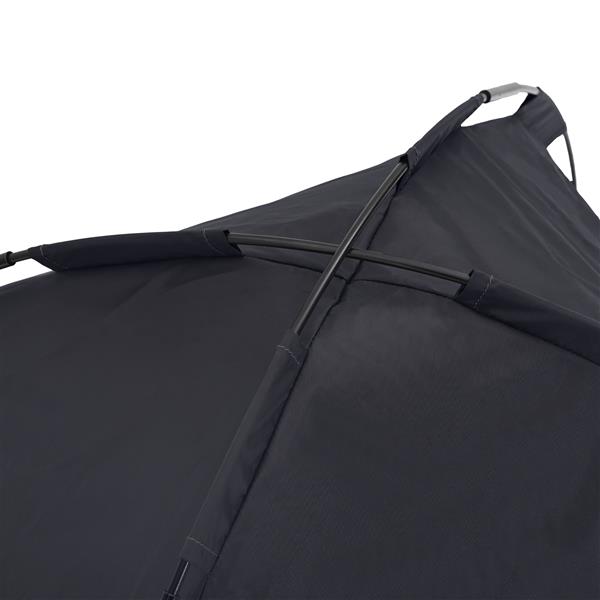 Grote foto vidaxl hondenbed zwart s staal dieren en toebehoren toebehoren