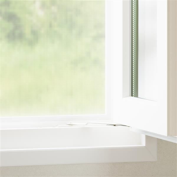 Grote foto vidaxl horrengaas wit 112 x 1000 cm glasvezel tuin en terras hekken en schuttingen