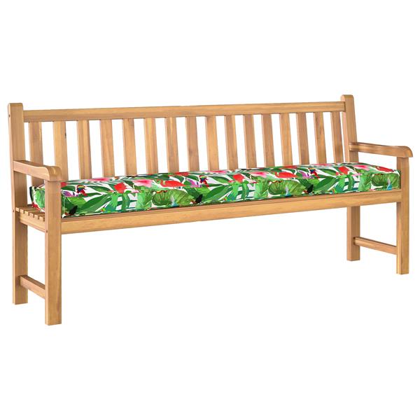 Grote foto vidaxl pallet kussen set bloemen 2 pcs tropisch jungle 200 x 40 x 8 cm huis en inrichting woningdecoratie