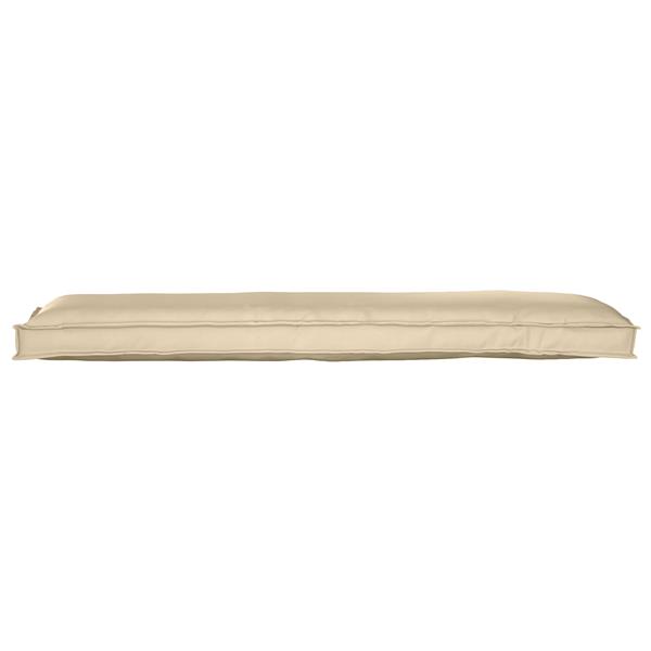 Grote foto vidaxl pallet kussen set 2 pcs beige 150 x 40 x 8 cm oxford stof huis en inrichting woningdecoratie