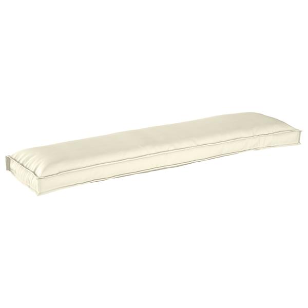 Grote foto vidaxl pallet kussen set 2 pcs cr me 150 x 40 x 8 cm oxford stof huis en inrichting woningdecoratie