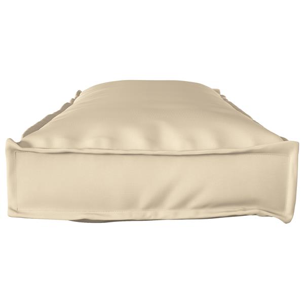 Grote foto vidaxl pallet kussen set 2 pcs beige 120 x 40 x 8 cm oxford stof huis en inrichting woningdecoratie