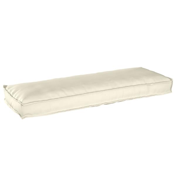 Grote foto vidaxl pallet kussen set 2 pcs cr me 120 x 40 x 8 cm oxford stof huis en inrichting woningdecoratie