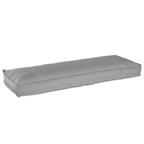 Grote foto vidaxl pallet kussen set 2 pcs grijs 120 x 40 x 8 cm oxford stof huis en inrichting woningdecoratie