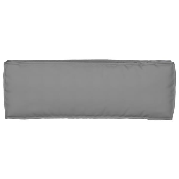 Grote foto vidaxl pallet kussen set 2 pcs grijs 120 x 40 x 8 cm oxford stof huis en inrichting woningdecoratie