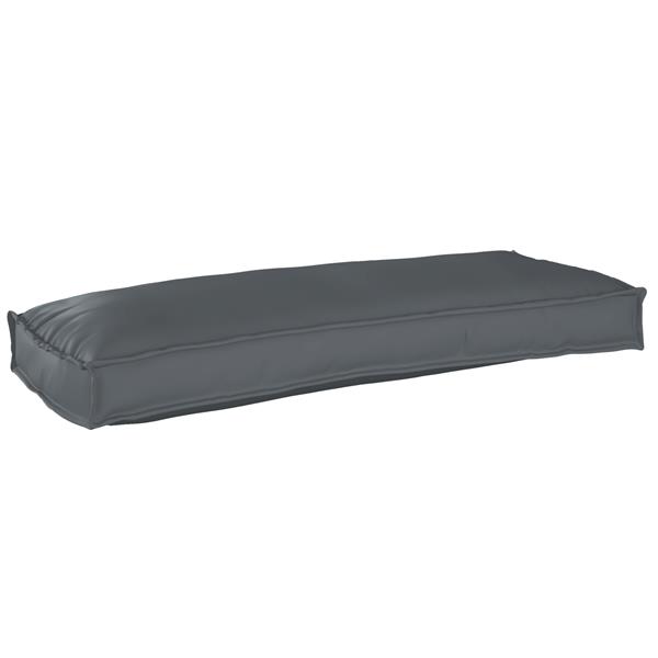 Grote foto vidaxl pallet kussen set 2 pcs antraciet 100 x 40 x 8 cm oxford stof huis en inrichting woningdecoratie