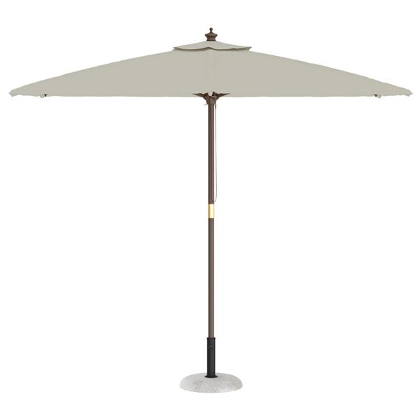 Grote foto vidaxl parasolvoet lichtgrijs grijs 45 x 45 x 40 cm beton en metaal tuin en terras overige tuin en terras