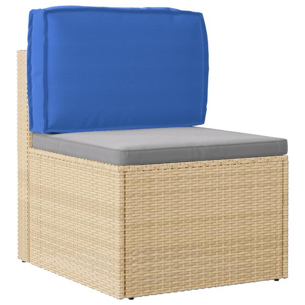 Grote foto vidaxl palletkussen voor rugleuning koningsblauw 60 x 40 x 12 cm huis en inrichting woningdecoratie
