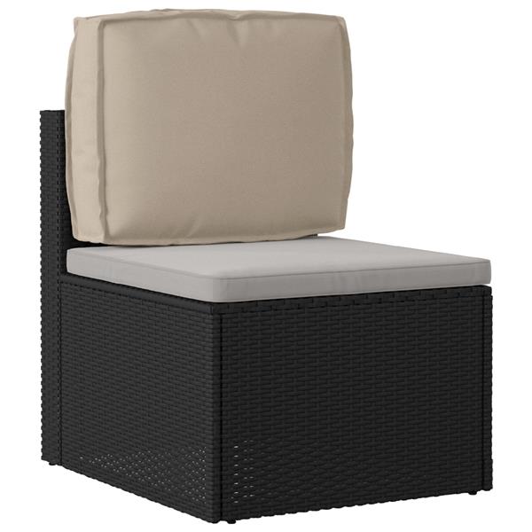Grote foto vidaxl palletkussen voor rugleuning taupe 50 x 40 x 12 cm oxford stof huis en inrichting woningdecoratie