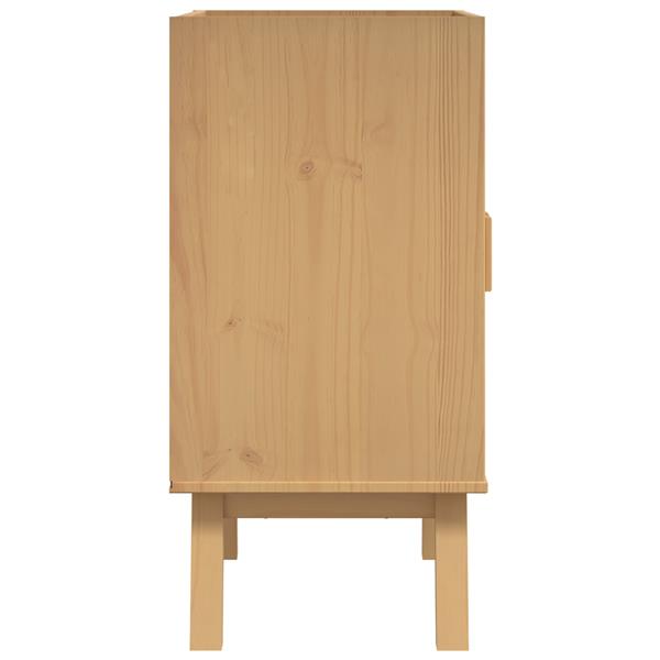 Grote foto vidaxl wastafel onderkast met plank olden bruin 114 x 43 x 73.5 cm huis en inrichting complete badkamers
