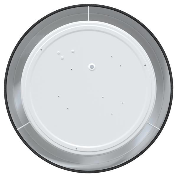 Grote foto vidaxl plafonni re zwart 30 x 13.5 cm stof huis en inrichting overige