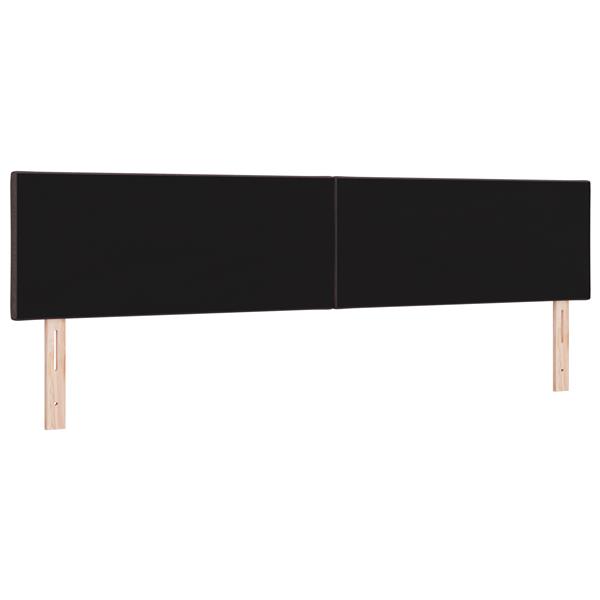 Grote foto vidaxl stoffen hoofdbord anders met hoofdeinde donkerbruin 200 cm stof antiek en kunst stoelen en banken