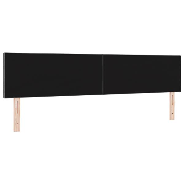 Grote foto vidaxl stoffen hoofdbord geometrisch donkergrijs 200 cm stof antiek en kunst stoelen en banken