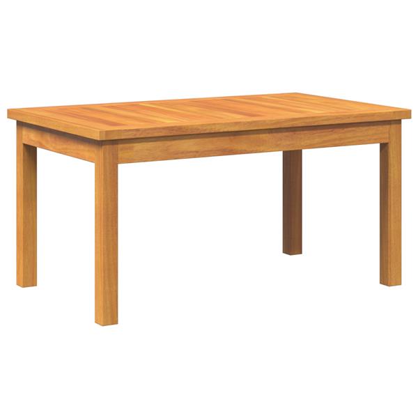 Grote foto vidaxl salontafel bruin massief acaciahout tuin en terras tuinmeubelen