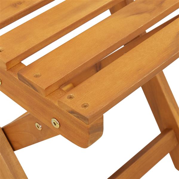 Grote foto vidaxl tuinstoel 2 pcs bruin 36 x 46 x 86cm massief acaciahout tuin en terras tuinmeubelen