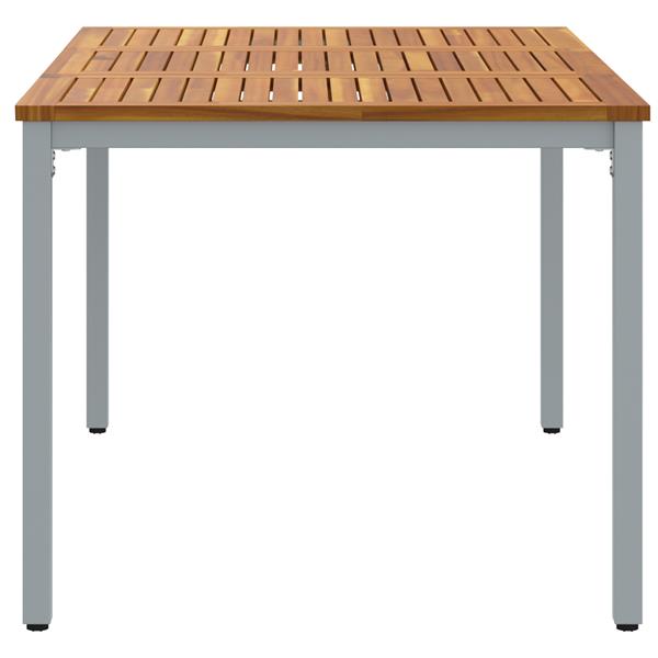 Grote foto vidaxl buitentafels natuurlijk en grijs 150 x 90 x 75 cm tuin en terras tuinmeubelen