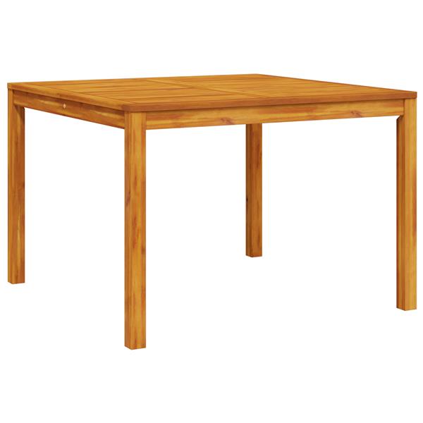 Grote foto vidaxl tuin eetset 3 pcs bruin massief acaciahout tuin en terras tuinmeubelen