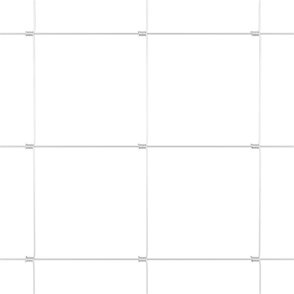 Grote foto vidaxl weidehekwerk zilver 50 x 1.2 m gegalvaniseerd staal tuin en terras hekken en schuttingen