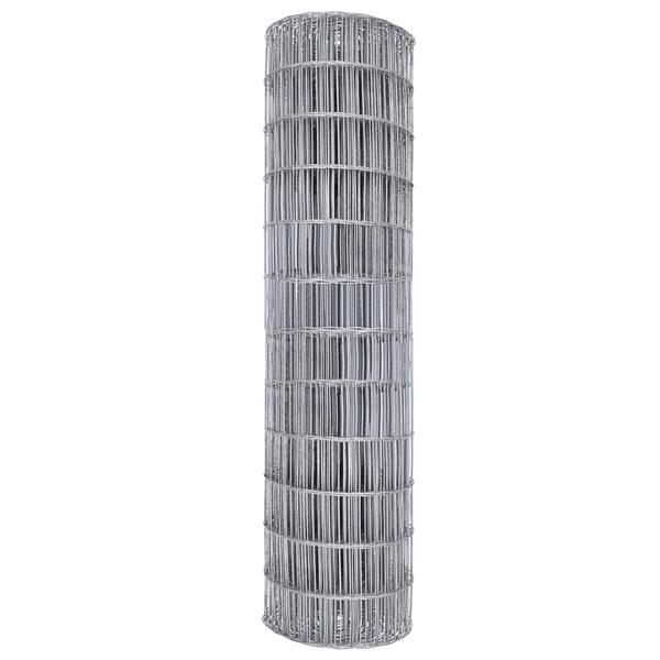 Grote foto vidaxl euro hek 1 x 25 m pvc gecoat ijzer tuin en terras hekken en schuttingen