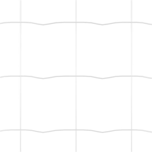 Grote foto vidaxl euro hek 1 5 x 10 m pvc gecoat ijzer tuin en terras hekken en schuttingen