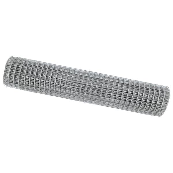 Grote foto vidaxl euro hek zilver 1.4 x 10 m warmverzinkt ijzer tuin en terras hekken en schuttingen
