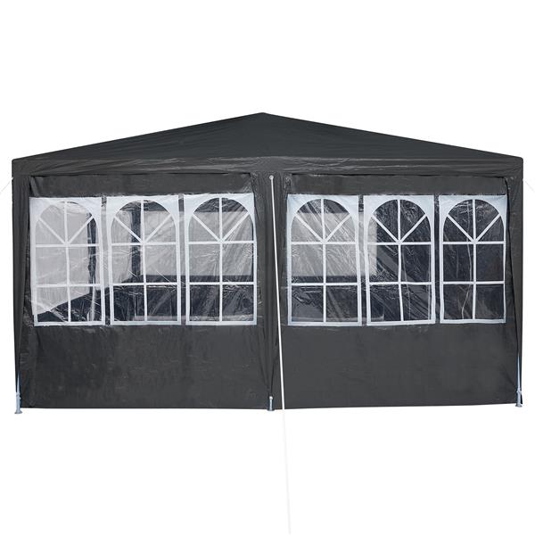 Grote foto vidaxl partytent antraciet en wit 800 x 400 x 266 cm tuin en terras overige tuin en terras