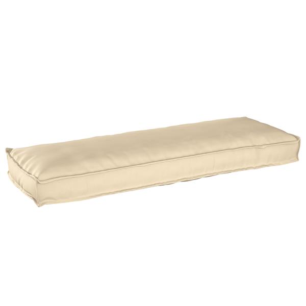 Grote foto vidaxl pallet kussen set 2 pcs beige 120 x 40 x 8 cm oxford stof huis en inrichting woningdecoratie