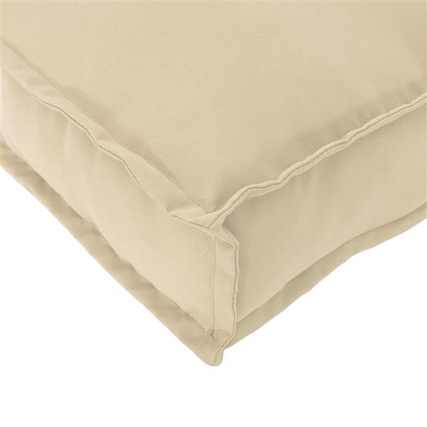 Grote foto vidaxl pallet kussen set 2 pcs beige 120 x 40 x 8 cm oxford stof huis en inrichting woningdecoratie