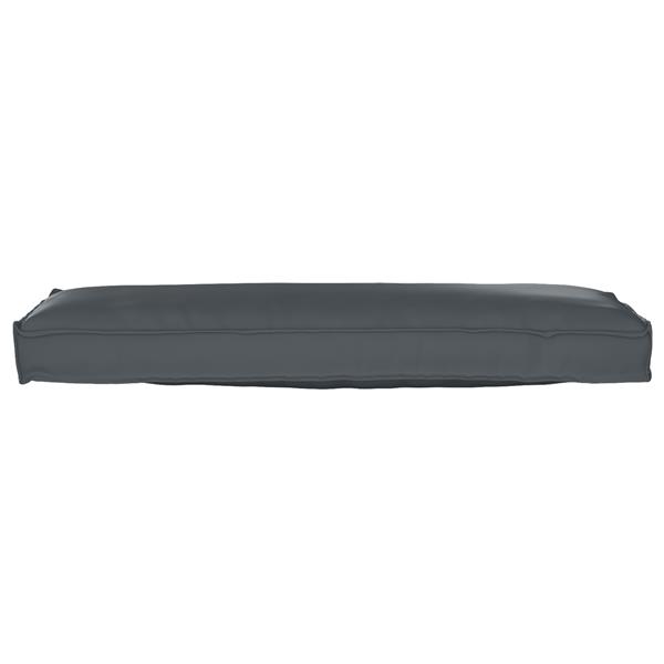 Grote foto vidaxl pallet kussen set 2 pcs antraciet 120 x 40 x 8 cm oxford stof huis en inrichting woningdecoratie