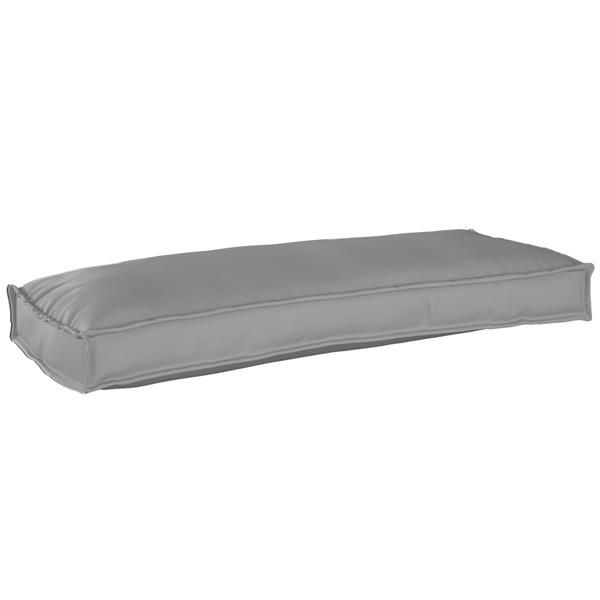 Grote foto vidaxl pallet kussen set 2 pcs grijs 100 x 40 x 8 cm oxford stof huis en inrichting woningdecoratie