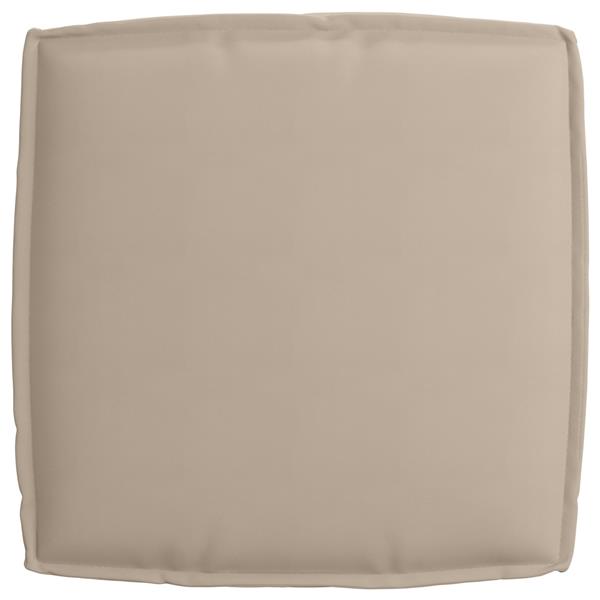 Grote foto vidaxl palletkussen voor zitting taupe 60 x 60 x 12 cm oxford stof huis en inrichting woningdecoratie