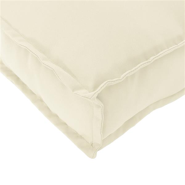 Grote foto vidaxl palletkussen voor zitting cr me 50 x 50 x 12 cm oxford stof huis en inrichting woningdecoratie