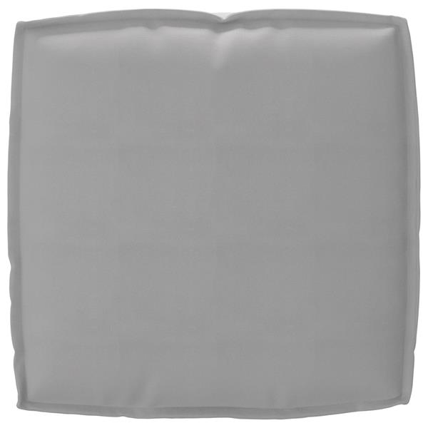Grote foto vidaxl palletkussen voor zitting grijs 50 x 50 x 12 cm oxford stof huis en inrichting woningdecoratie