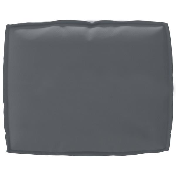 Grote foto vidaxl palletkussen voor rugleuning antraciet 50 x 40 x 12 cm huis en inrichting woningdecoratie