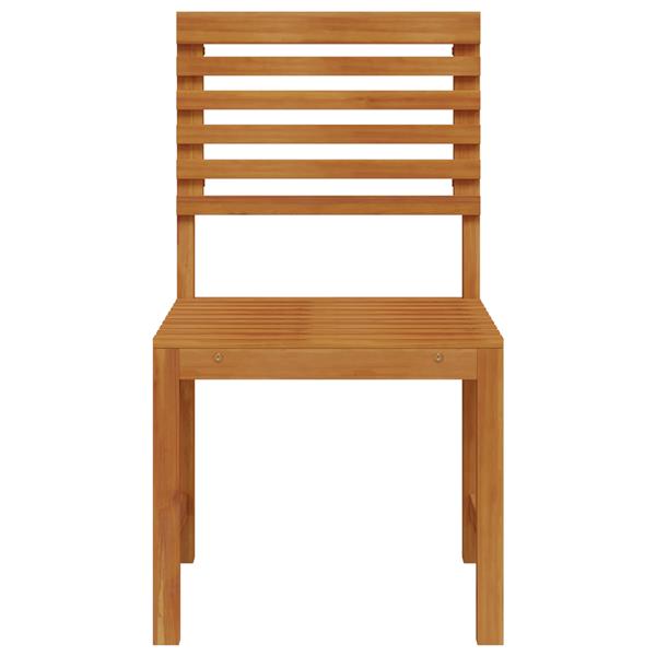 Grote foto vidaxl tuinstoel 2 pcs bruin 50 x 50 x 91cm massief acaciahout tuin en terras tuinmeubelen